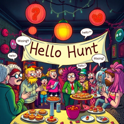 Whose Hello Is It Anyway? - Text-based game