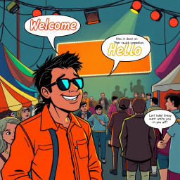 Whose Hello Is It Anyway? - Text-based game