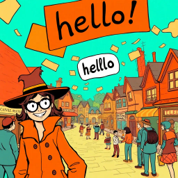 Whose Hello is it Anyway? - Text-based game