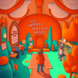 Whose Hello Is It Anyway? - Text-based game