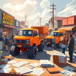 Kei Truck King - Text-based game