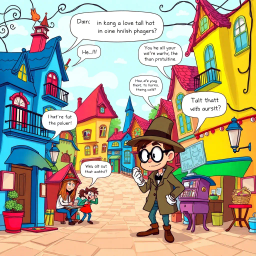 Whose Hello Is It Anyway? - Text-based game