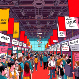 Whose Hello Is It Anyway? - Text-based game