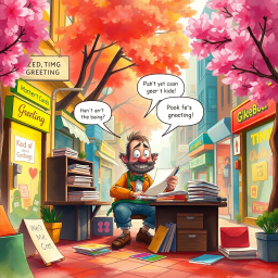 Whose Hello Is It Anyway? - Text-based game