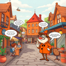 Whose Hello Is It Anyway? - Text-based game