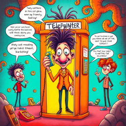 Whose Hello Is It Anyway? - Text-based game