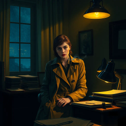 Double Crossed: A Detective's Dilemma - Text-based game