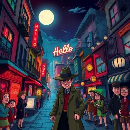 Whodunit: The Hello Mystery