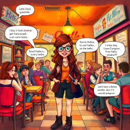 Whose Hello Is It Anyway? - Text-based game