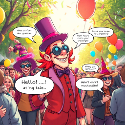 Whose Hello is it Anyway? - Text-based game