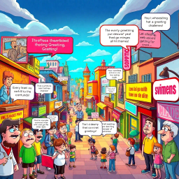 Whose Hello Is It Anyway? - Text-based game