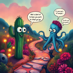 Whose Hello Is It Anyway? - Text-based game