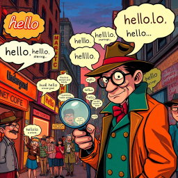 Whose Hello Is It Anyway? - Text-based game