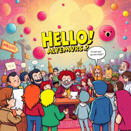 Whose Hello Is It Anyway? - Text-based game