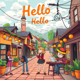 Hello, Whose Hello? - Text-based game