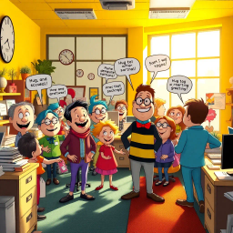 Whose Hello Is It Anyway? - Text-based game