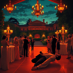 Whodunit: A Toast to Deception - Text-based game