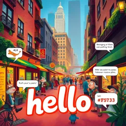 Whose Hello Is It Anyway? - Text-based game
