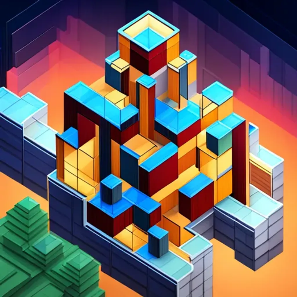 Spinning Cube Adventure