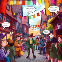 Whose Hello Is It Anyway? - Text-based game