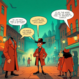 Whose Hello Is It Anyway? - Text-based game