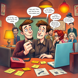 Hello? Who Dis? - Text-based game