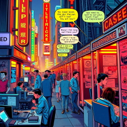 Whose Hello Is It Anyway? - Text-based game