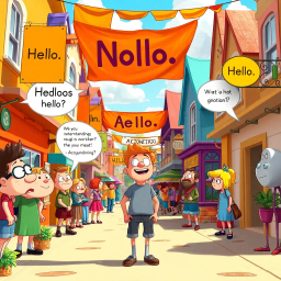 Whose Hello is It Anyway? - Text-based game