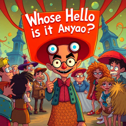 Whose Hello Is It Anyway? - Text-based game