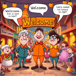 Whose Hello Is It Anyway? - Text-based game