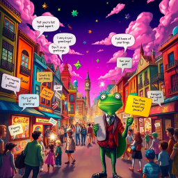 Whose Hello Is It Anyway? - Text-based game