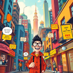 Whose Hello Is It Anyway? - Text-based game