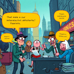 Whose Hello Is It Anyway? - Text-based game