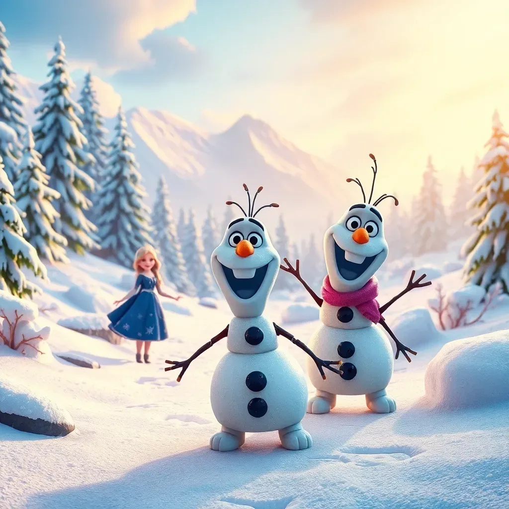 Olaf's Icebound Odyssey