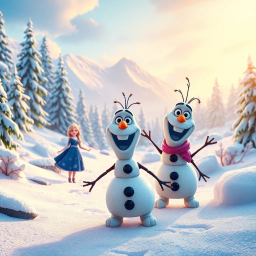 Olaf's Icebound Odyssey - Text-based game