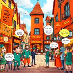 Who's Hello Is It Anyway? - Text-based game