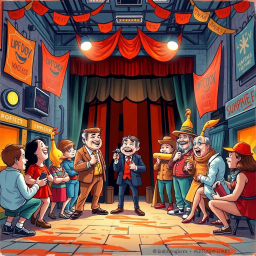 QuipQuest: The Improv Chronicles - Text-based game