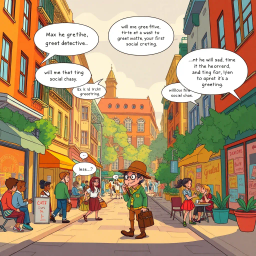 Whose Hello Is It Anyway? - Text-based game