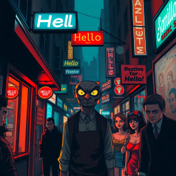 Whose Hello Is It Anyway? - Text-based game