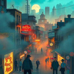 Whose Hello Is It Anyway? - Text-based game