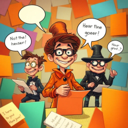 Whose Hello Is It Anyway? - Text-based game