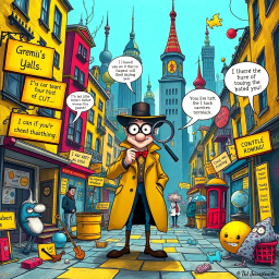 Whose Hello Is It Anyway? - Text-based game