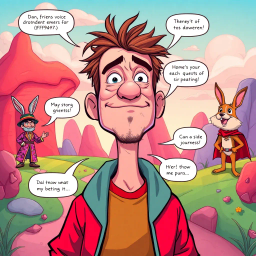 Whose Hello Is It Anyway? - Text-based game