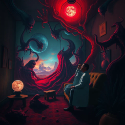 Whose Nightmare Is It Anyway? - Text-based game