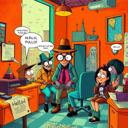 Whose Hello is it Anyway? - Text-based game