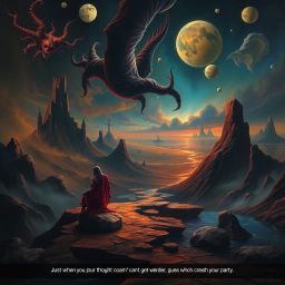 Whose Nightmare Is It Anyway? - Text-based game