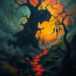 Whose Nightmare Is It Anyway? - Text-based game