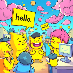 Whose Hello Is It Anyway? - Text-based game