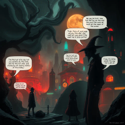 Whose Nightmare Is It Anyway? - Text-based game