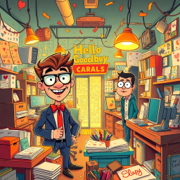 Whose Hello Is It Anyway? - Text-based game